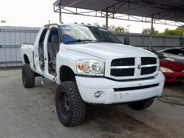 1D7KS28C96J171299 - 2006 DODGE RAM 2500 S WHITE photo 1