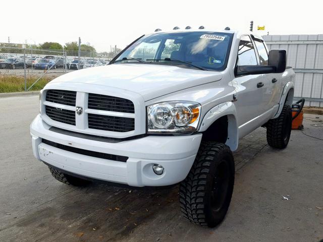 1D7KS28C96J171299 - 2006 DODGE RAM 2500 S WHITE photo 2