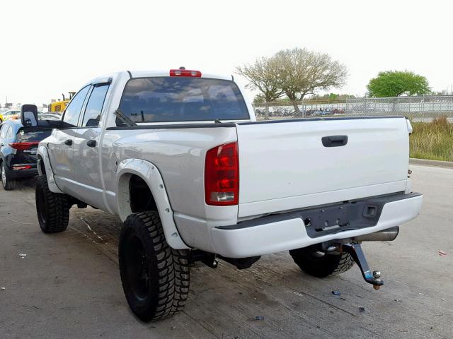 1D7KS28C96J171299 - 2006 DODGE RAM 2500 S WHITE photo 3