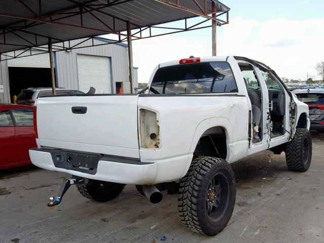 1D7KS28C96J171299 - 2006 DODGE RAM 2500 S WHITE photo 4