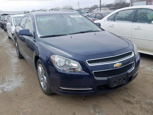 1G1ZH57B894100284 - 2009 CHEVROLET MALIBU 1LT BLUE photo 1
