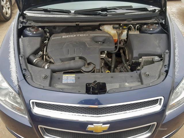 1G1ZH57B894100284 - 2009 CHEVROLET MALIBU 1LT BLUE photo 7