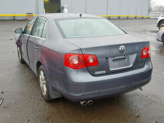 3VWEF71K67M174656 - 2007 VOLKSWAGEN JETTA WOLF GRAY photo 3