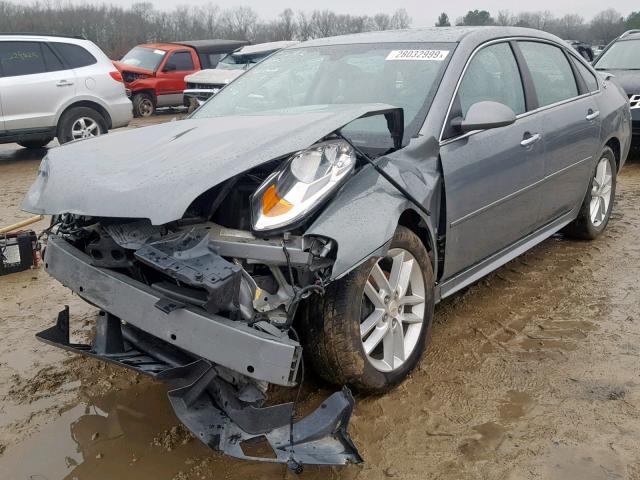 2G1WU57M791123115 - 2009 CHEVROLET IMPALA LTZ GRAY photo 2