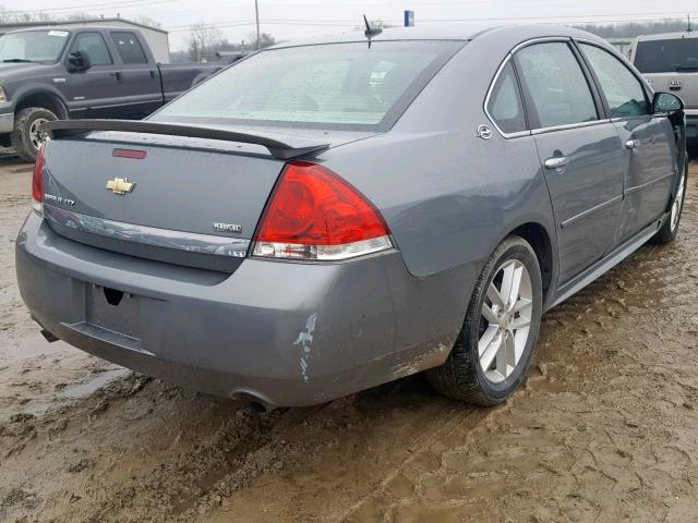 2G1WU57M791123115 - 2009 CHEVROLET IMPALA LTZ GRAY photo 4