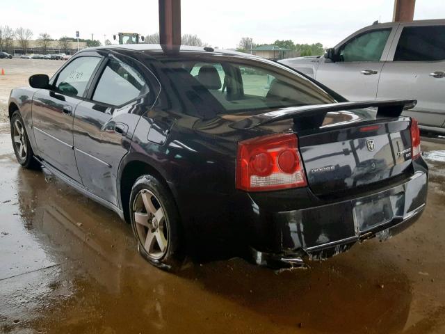 2B3CA3CV3AH307857 - 2010 DODGE CHARGER SX BLACK photo 3