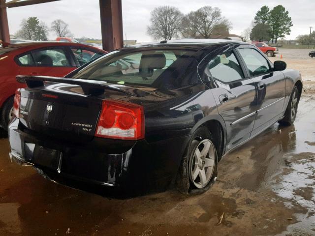 2B3CA3CV3AH307857 - 2010 DODGE CHARGER SX BLACK photo 4