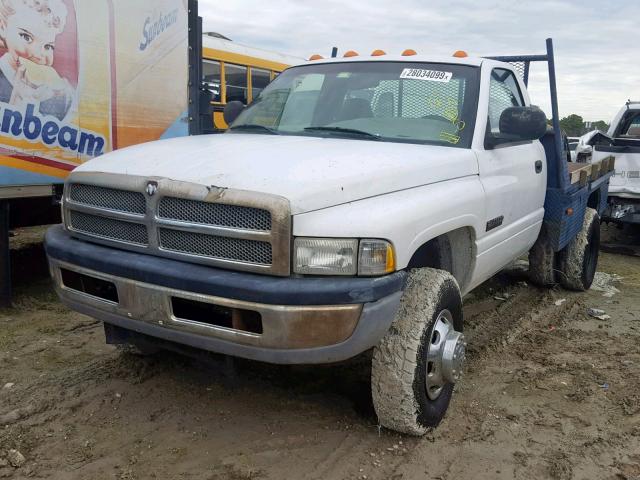 3B6MC36671M503176 - 2001 DODGE RAM 3500 WHITE photo 2