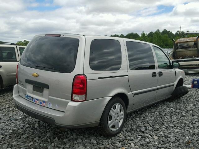1GNDV23127D152455 - 2007 CHEVROLET UPLANDER L 银色 照片 4