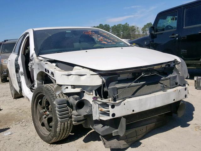 1G1ZC5EB9AF273306 - 2010 CHEVROLET MALIBU 1LT WHITE photo 1