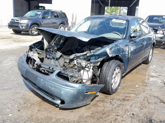 1G1NE52M4XY100515 - 1999 CHEVROLET MALIBU LS GREEN photo 2