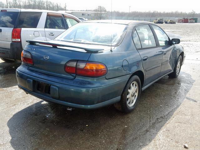 1G1NE52M4XY100515 - 1999 CHEVROLET MALIBU LS GREEN photo 4