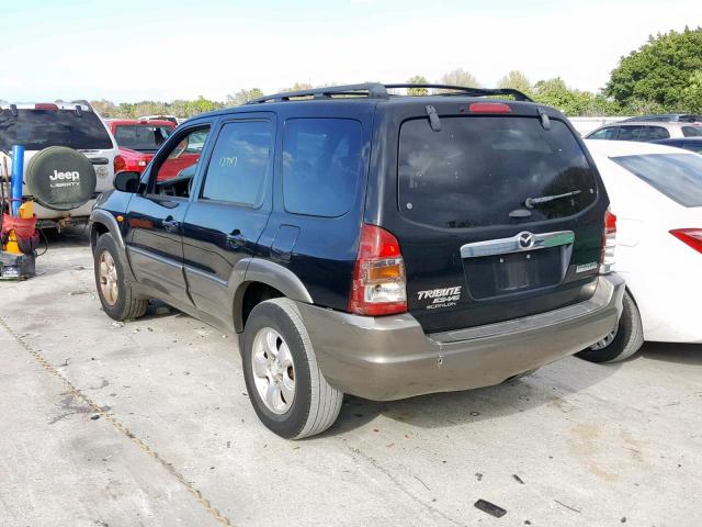 4F2CZ06143KM02776 - 2003 MAZDA TRIBUTE ES BLACK photo 3