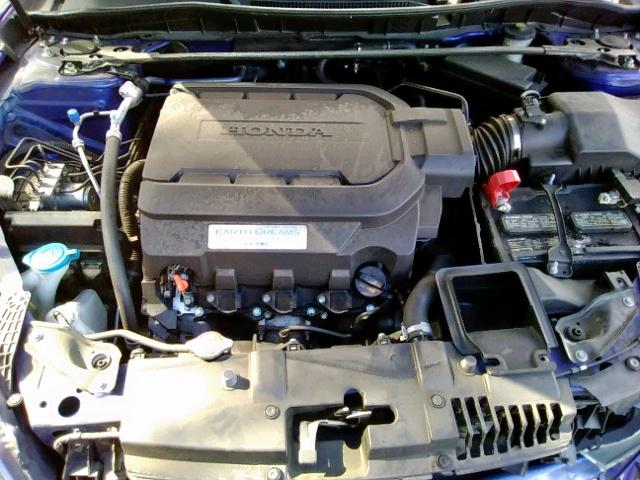 1HGCT2B80FA008820 - 2015 HONDA ACCORD EXL BLUE photo 7