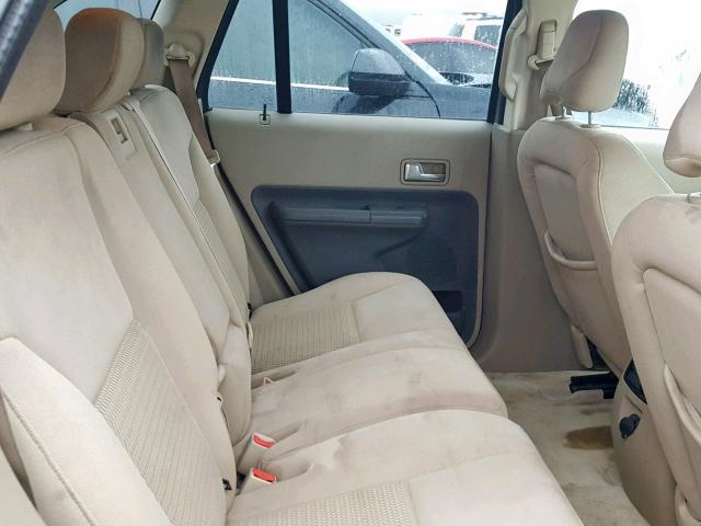 2FMDK36C37BA29270 - 2007 FORD EDGE SE BEIGE photo 6