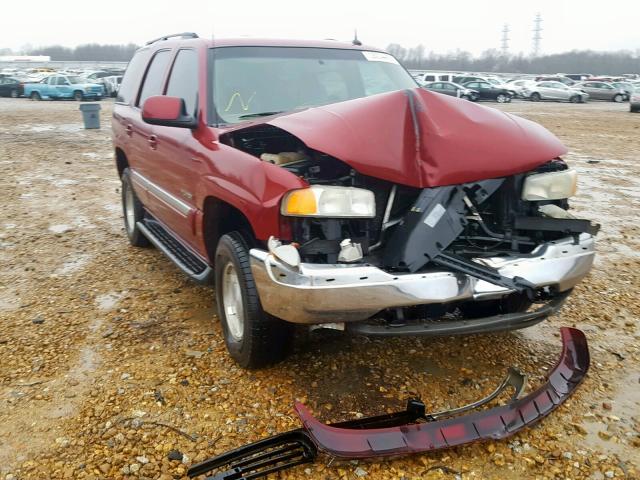 1GKEC13Z14R285584 - 2004 GMC YUKON RED photo 1