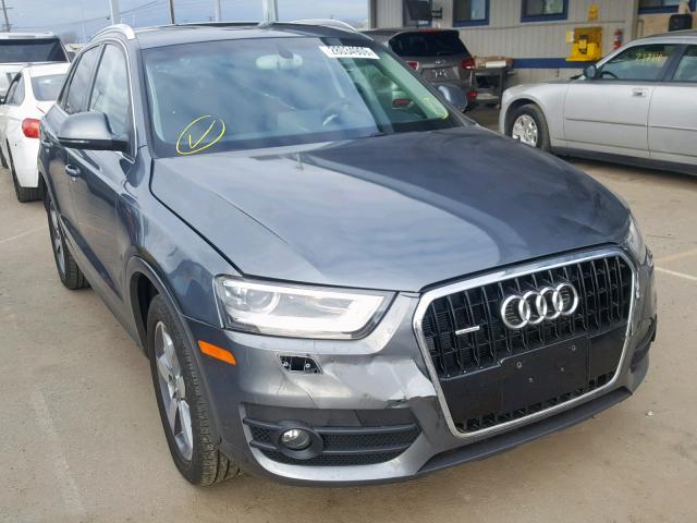 WA1EFCFS6FR000548 - 2015 AUDI Q3 PREMIUM GRAY photo 1