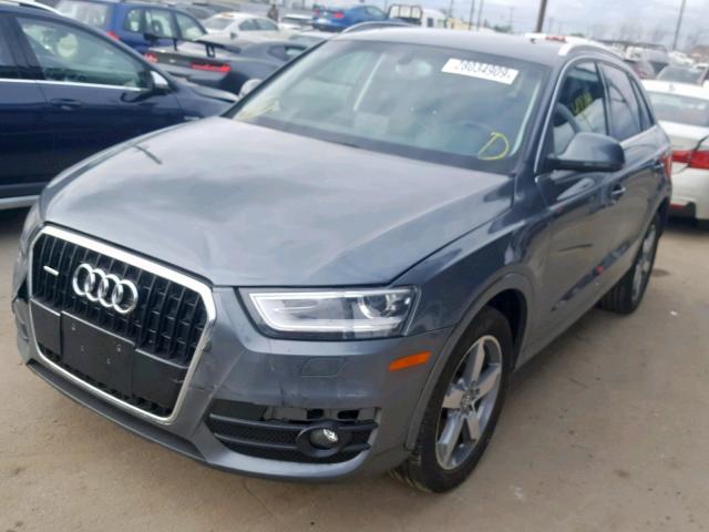 WA1EFCFS6FR000548 - 2015 AUDI Q3 PREMIUM GRAY photo 2