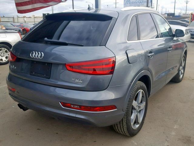 WA1EFCFS6FR000548 - 2015 AUDI Q3 PREMIUM GRAY photo 4