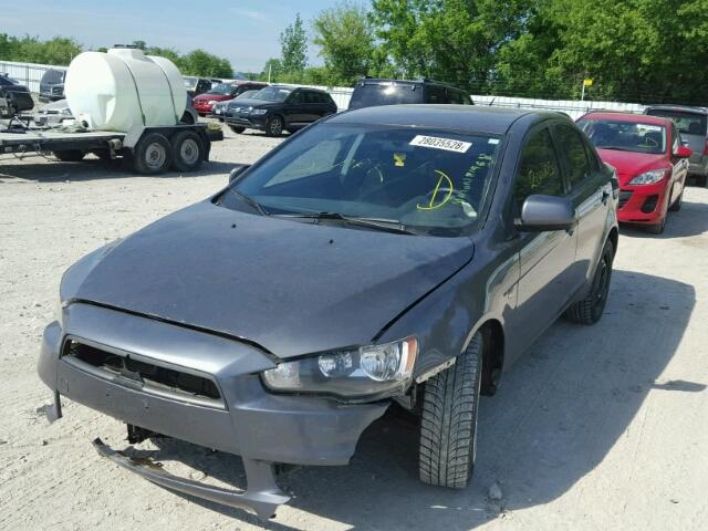 JA3AU16U69U611857 - 2009 MITSUBISHI LANCER DE GRAY photo 2