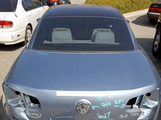 WVWFW8AH0DV002707 - 2013 VOLKSWAGEN EOS LUX 蓝色 照片 9