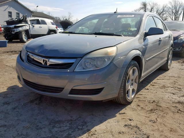 1G8ZS57N27F172810 - 2007 SATURN AURA XE BLUE photo 2