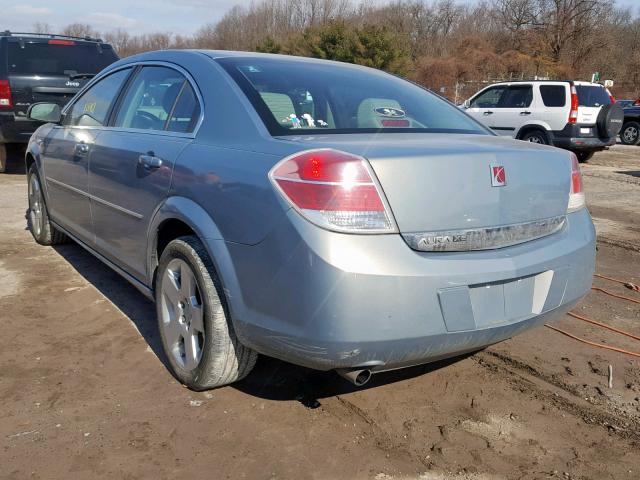 1G8ZS57N27F172810 - 2007 SATURN AURA XE BLUE photo 3