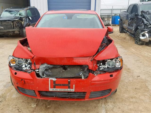 YV1MS382372289175 - 2007 VOLVO S40 2.4I RED photo 9