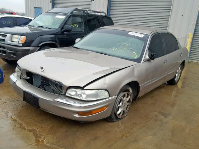 1G4CW54K624224143 - 2002 BUICK PARK AVENU BEIGE photo 2