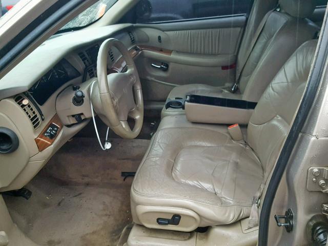 1G4CW54K624224143 - 2002 BUICK PARK AVENU BEIGE photo 5