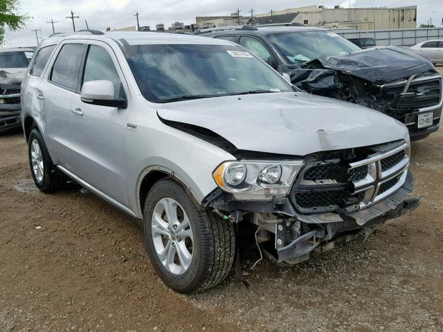 1D4SD4GT1BC630084 - 2011 DODGE DURANGO CR SILVER photo 1