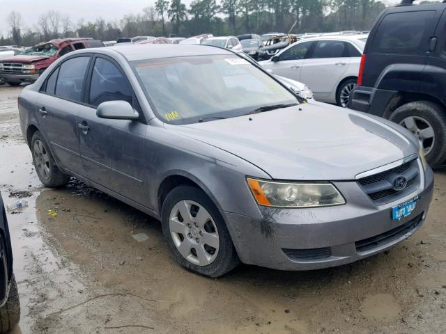 5NPET46C76H150544 - 2006 HYUNDAI SONATA GL GRAY photo 1