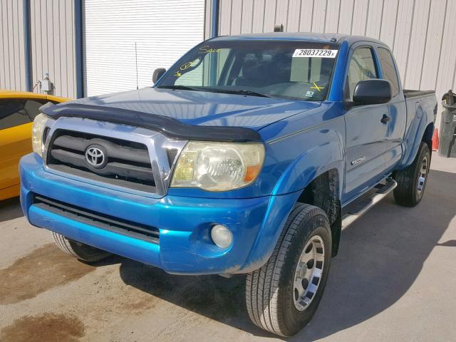 5TETU62N96Z171528 - 2006 TOYOTA TACOMA PRE BLUE photo 2