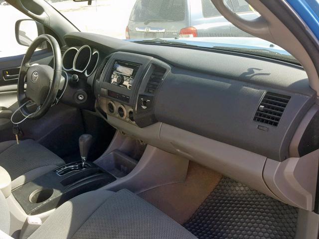 5TETU62N96Z171528 - 2006 TOYOTA TACOMA PRE BLUE photo 9