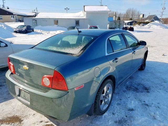 1G1ZH57B294152915 - 2009 CHEVROLET MALIBU 1LT მწვანე ფოტო 4