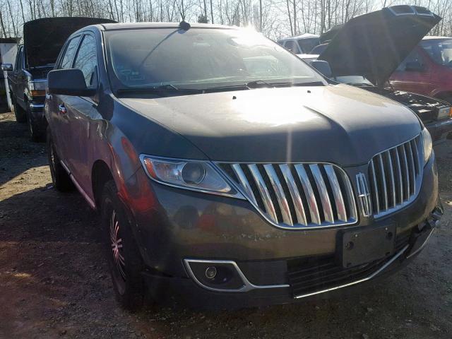 2LMDJ8JK9BBJ16778 - 2011 LINCOLN MKX BROWN photo 1