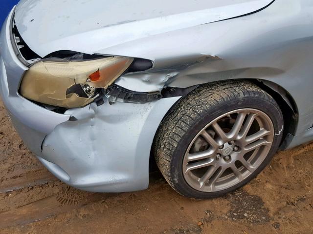 JTKDE177070178716 - 2007 TOYOTA SCION TC ლურჯი ფოტო 10