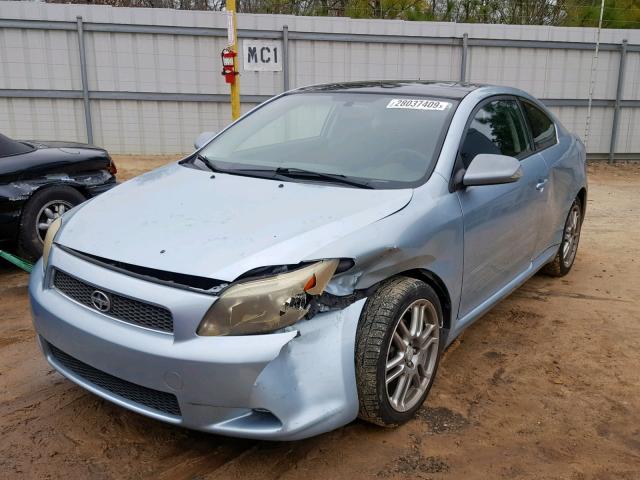 JTKDE177070178716 - 2007 TOYOTA SCION TC ლურჯი ფოტო 2