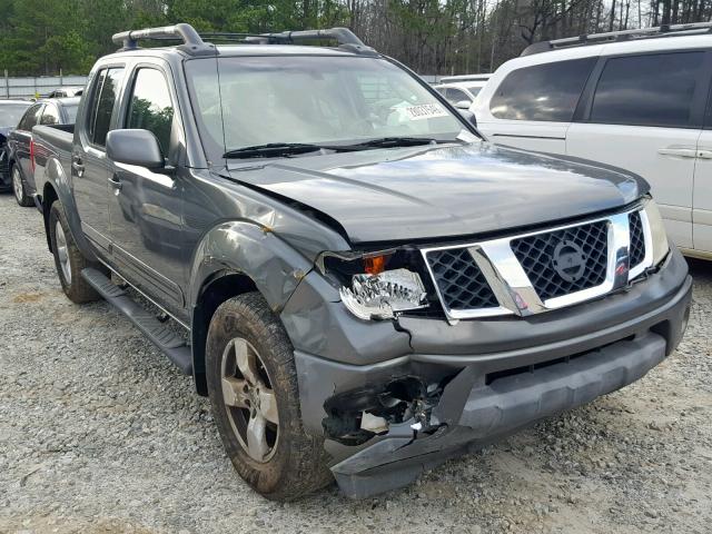 1N6AD07U36C428036 - 2006 NISSAN FRONTIER C GRAY photo 1