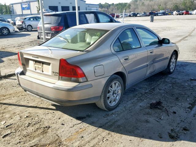 YV1RS58D932242908 - 2003 VOLVO S60 2.4T GOLD photo 4