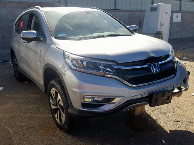 5J6RM4H94FL129074 - 2015 HONDA CR-V TOURI SILVER photo 1