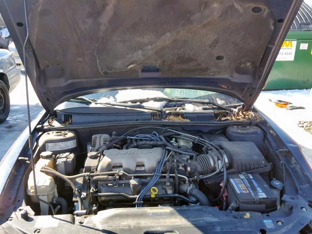 1G2NF52E74M655494 - 2004 PONTIAC GRAND AM S BLUE photo 7