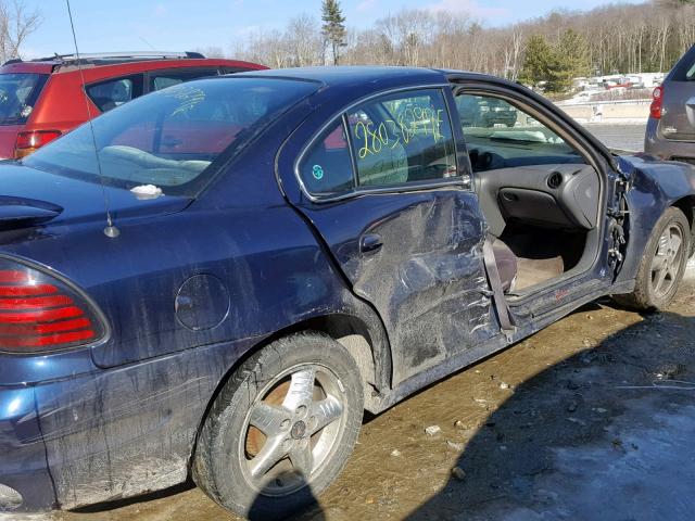 1G2NF52E74M655494 - 2004 PONTIAC GRAND AM S BLUE photo 9