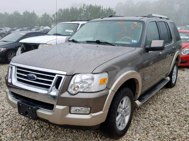 1FMEU64E16UB55334 - 2006 FORD EXPLORER E BROWN photo 2