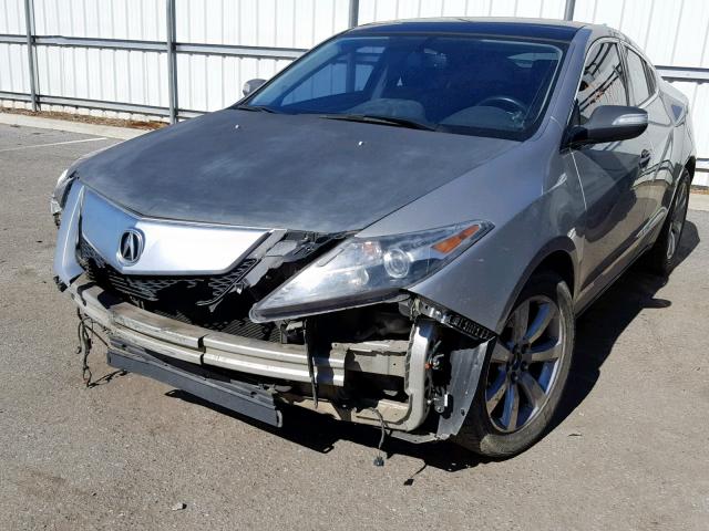 2HNYB1H49AH501454 - 2010 ACURA ZDX TECHNO SILVER photo 2