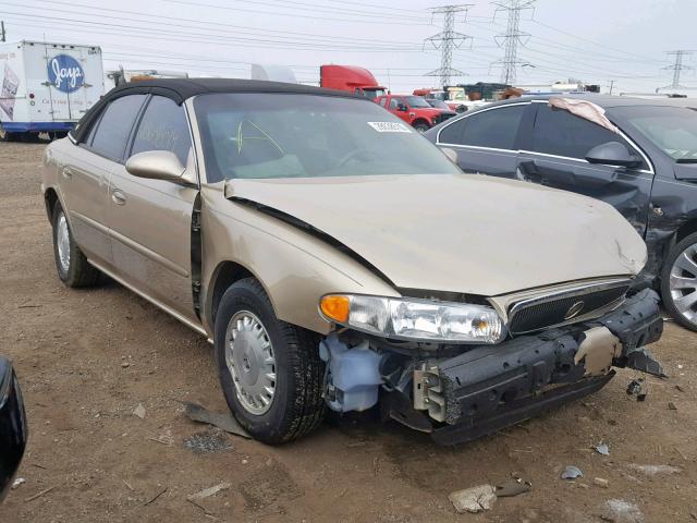 2G4WS52J041186281 - 2004 BUICK CENTURY CU GOLD photo 1