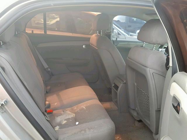 1G1ZG57BX8F182282 - 2008 CHEVROLET MALIBU LS SILVER photo 6