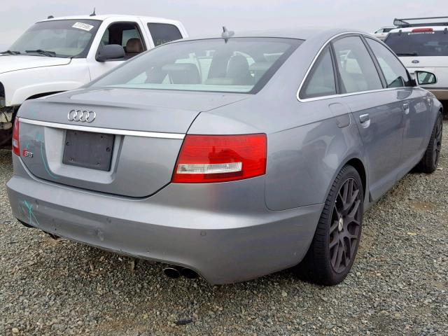 WAUDN94F28N160947 - 2008 AUDI S6 QUATTRO BLACK photo 4