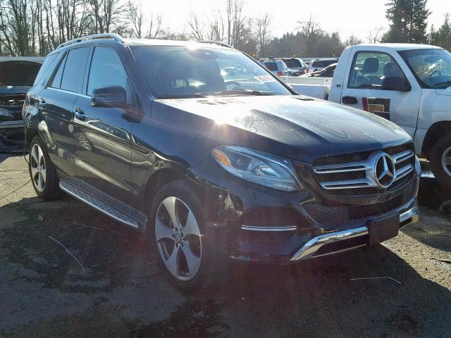 4JGDA5HB7GA804863 - 2016 MERCEDES-BENZ GLE 350 4M BLACK photo 1