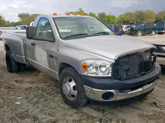 3D7ML46C07G725675 - 2007 DODGE RAM 3500 S SILVER photo 1